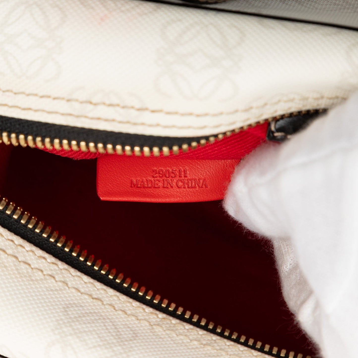 LOEWE Anagram Coated Canvas Handbag