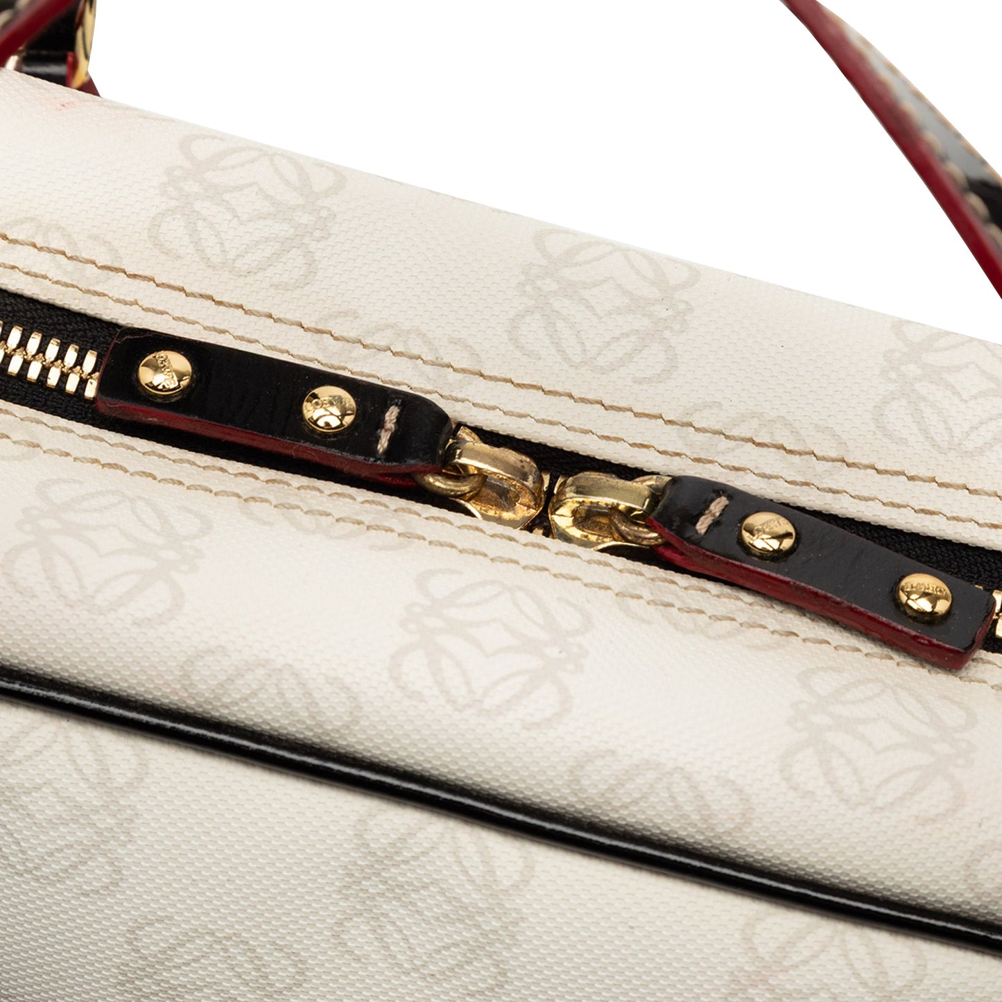 LOEWE Anagram Coated Canvas Handbag