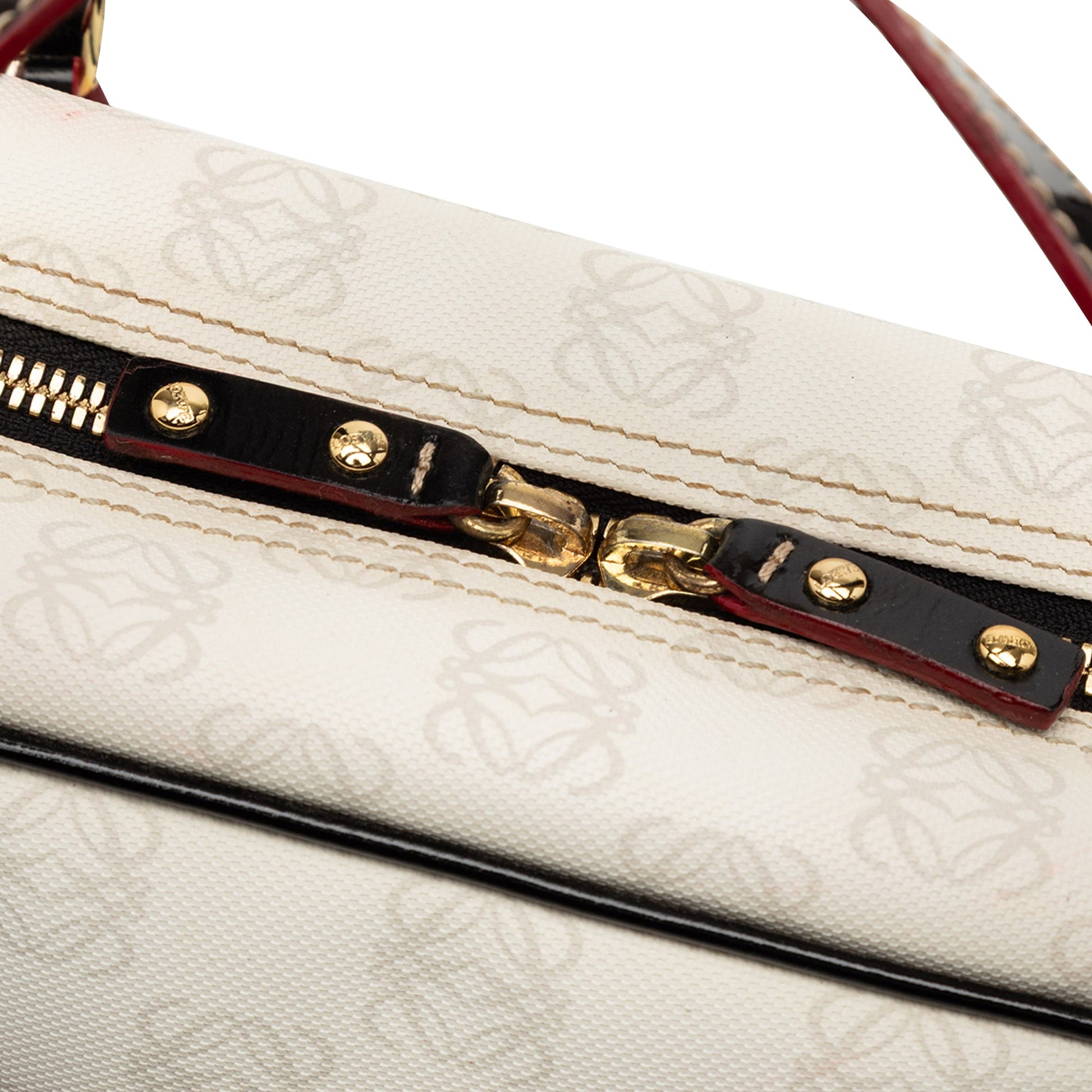 LOEWE Anagram Coated Canvas Handbag