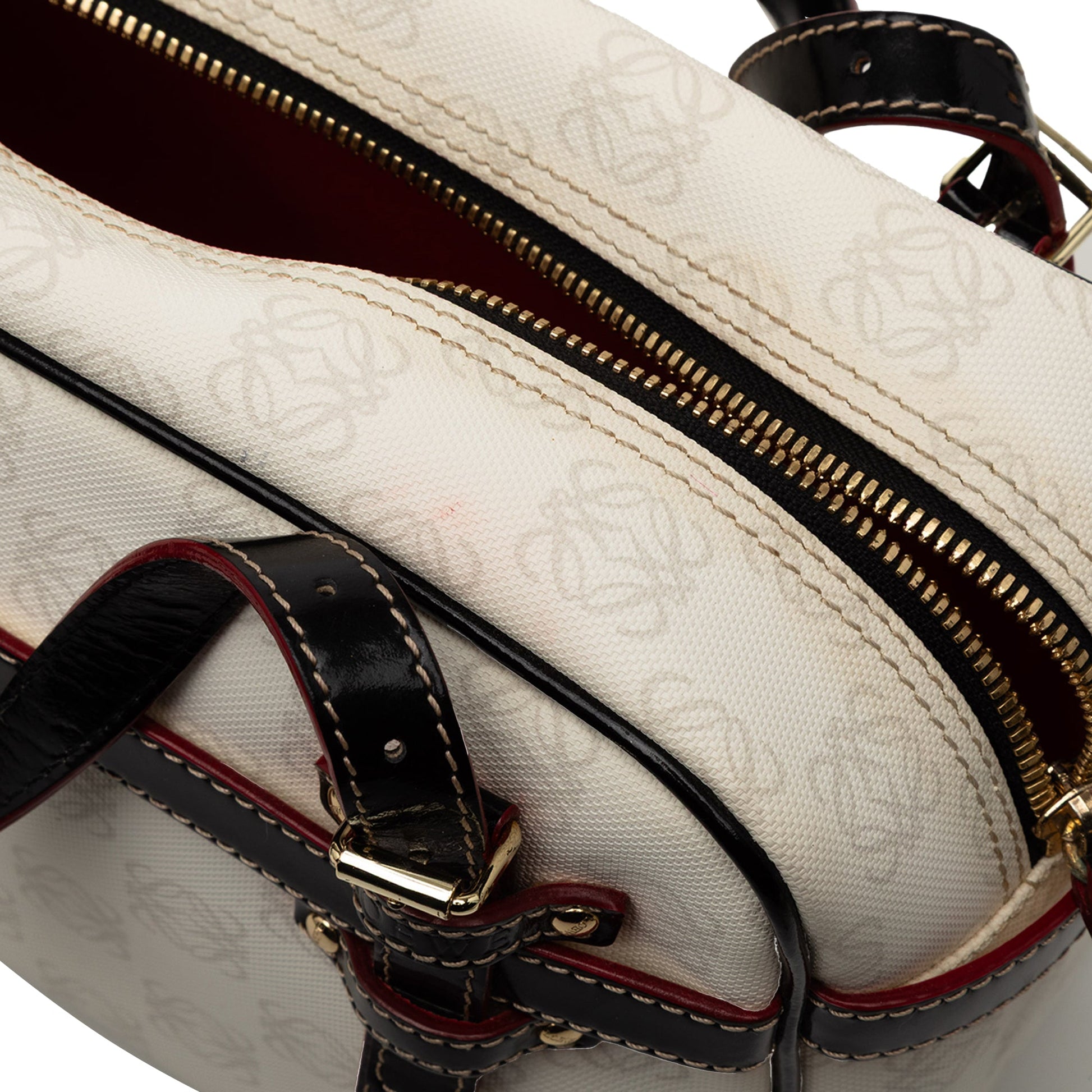 LOEWE Anagram Coated Canvas Handbag