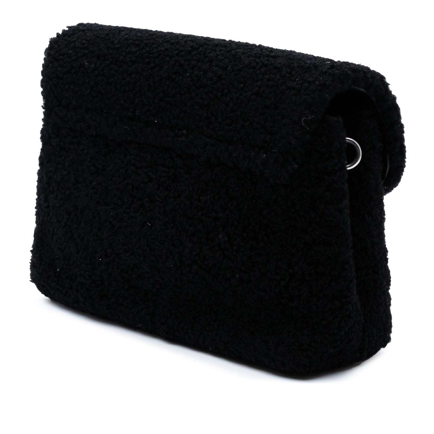 Saint Laurent Toy Shearling Monogram LouLou Crossbody