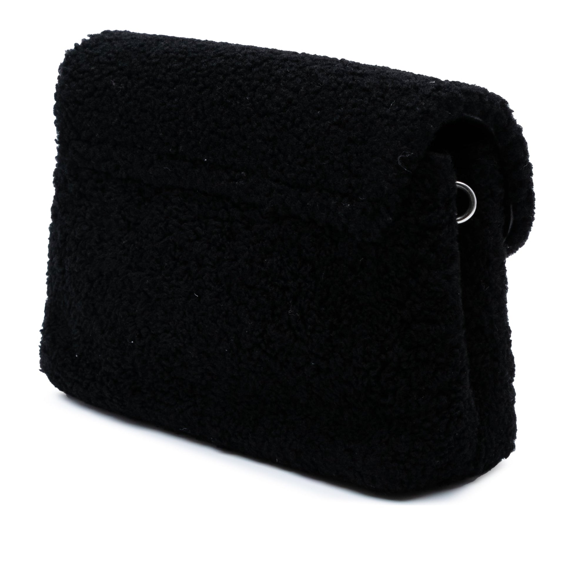 Saint Laurent Toy Shearling Monogram LouLou Crossbody