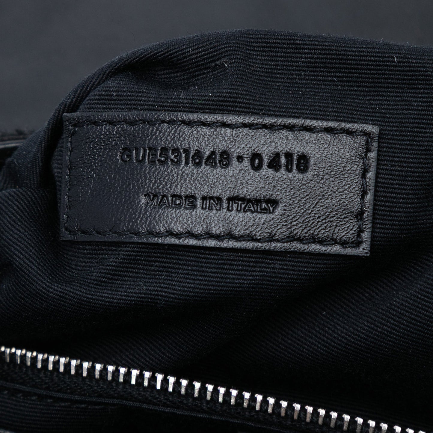 Saint Laurent Toy Shearling Monogram LouLou Crossbody