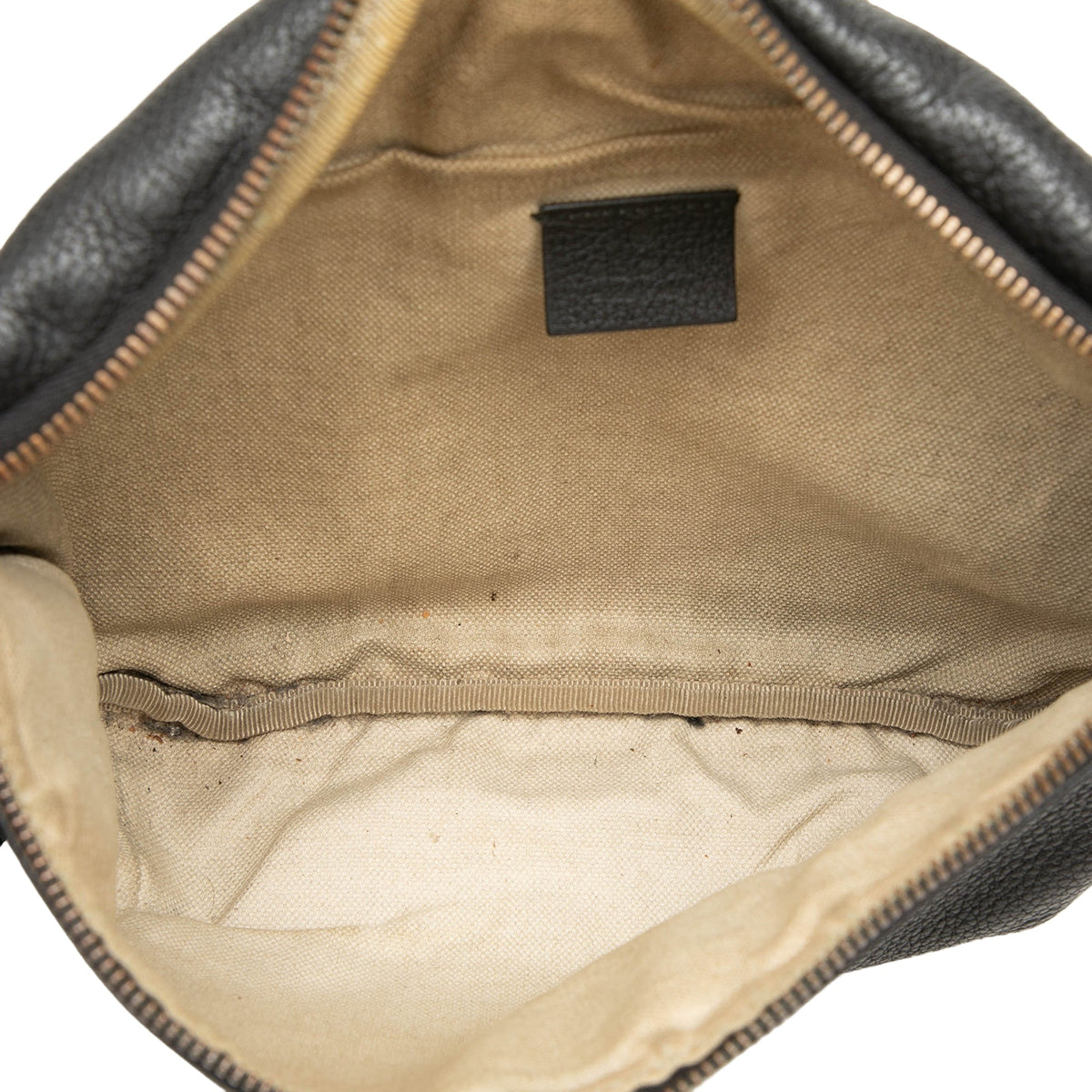Gucci Leather Logo Web Belt Bag