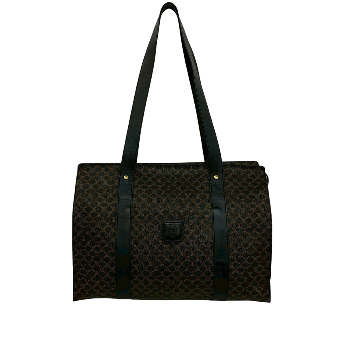 Celine Macadam Coated Canvas Tote