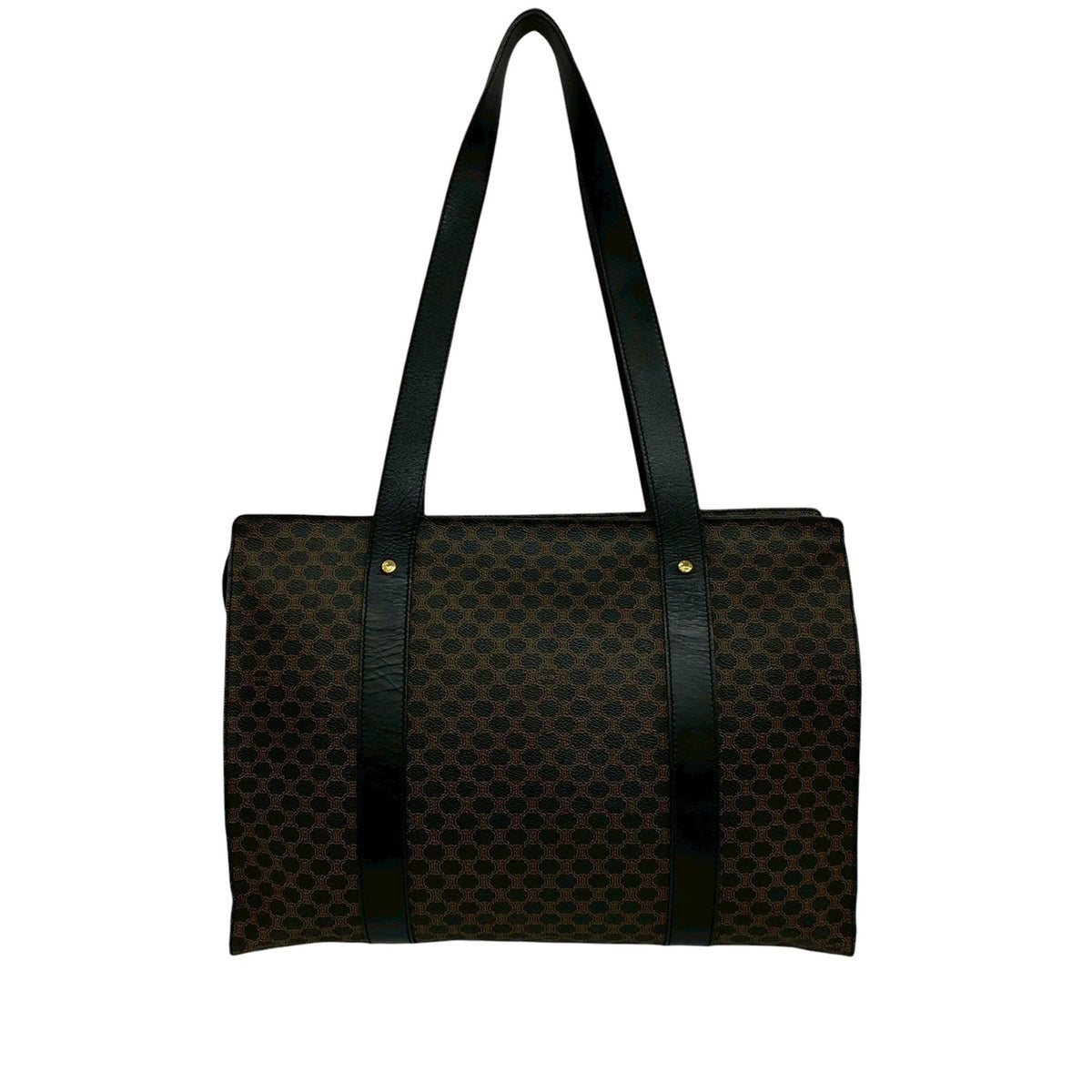 Celine Macadam Coated Canvas Tote