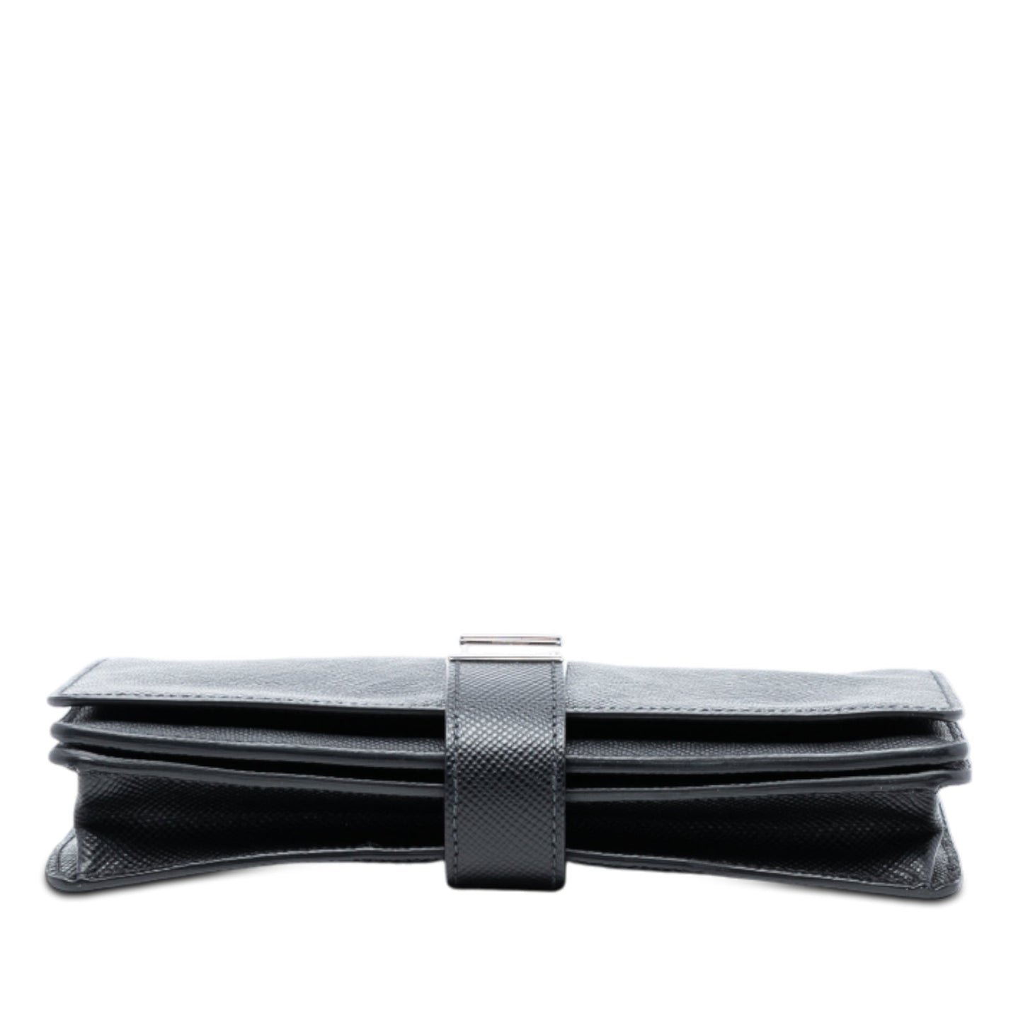 Prada Saffiano Flap Clutch