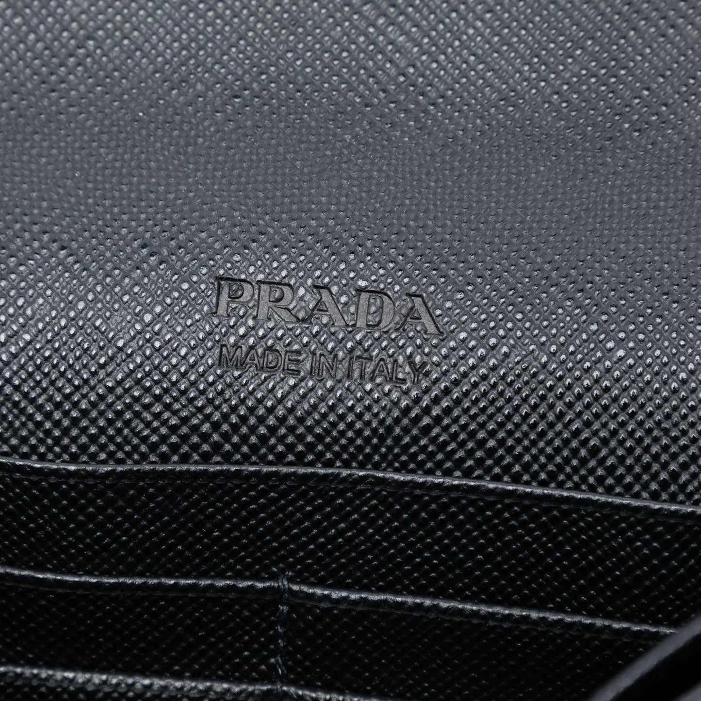 Prada Saffiano Flap Clutch