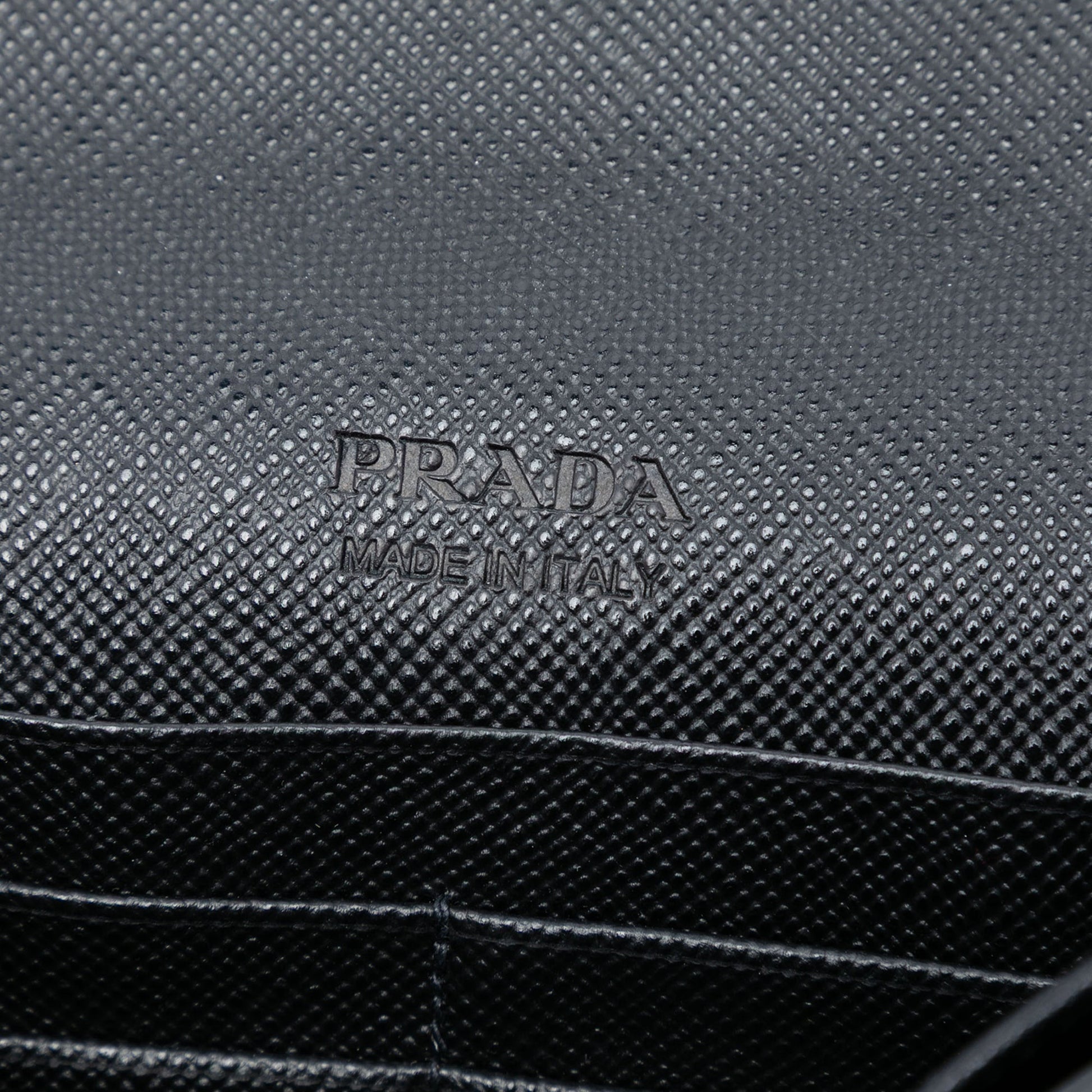 Prada Saffiano Flap Clutch