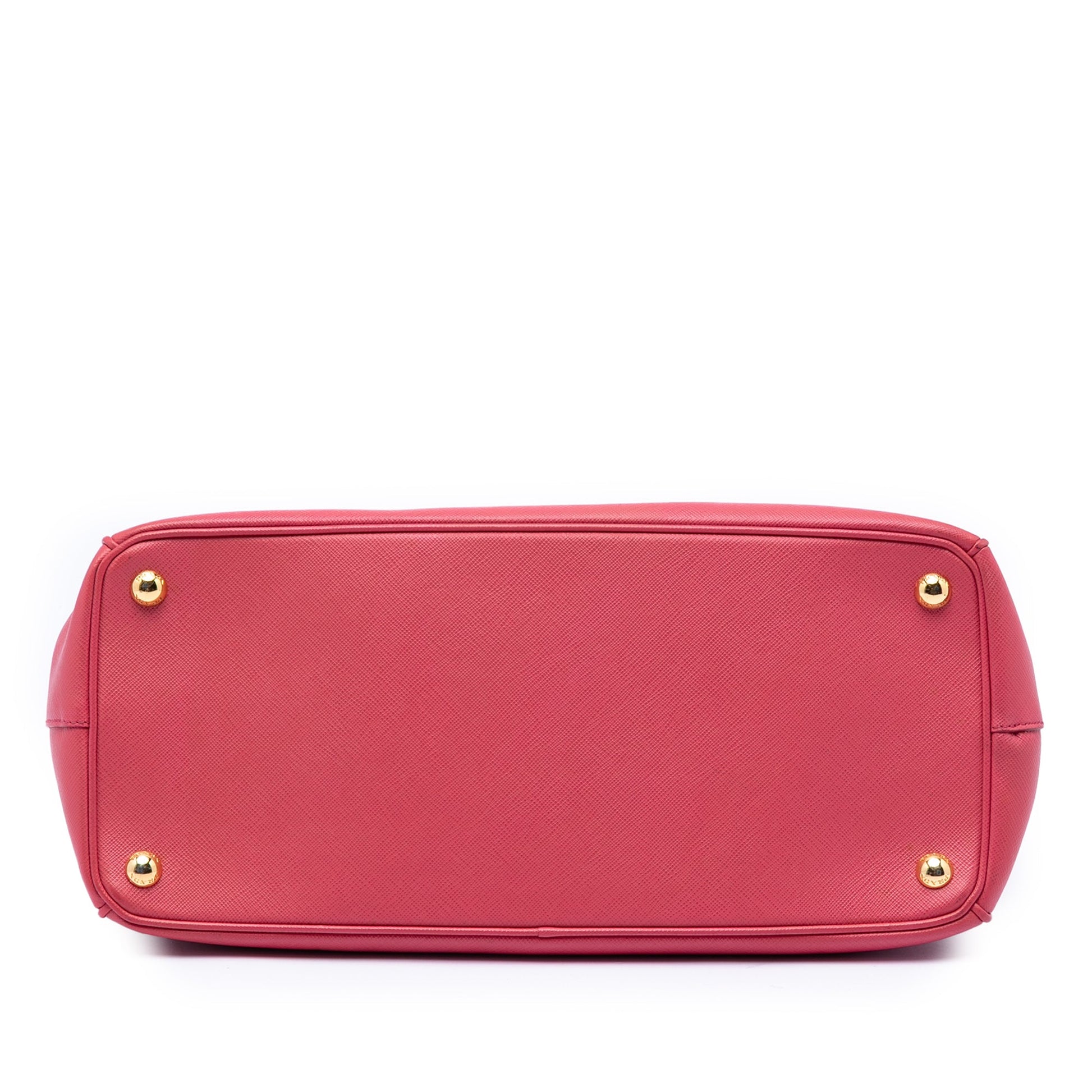Medium Saffiano Lux Galleria Double Zip Tote
