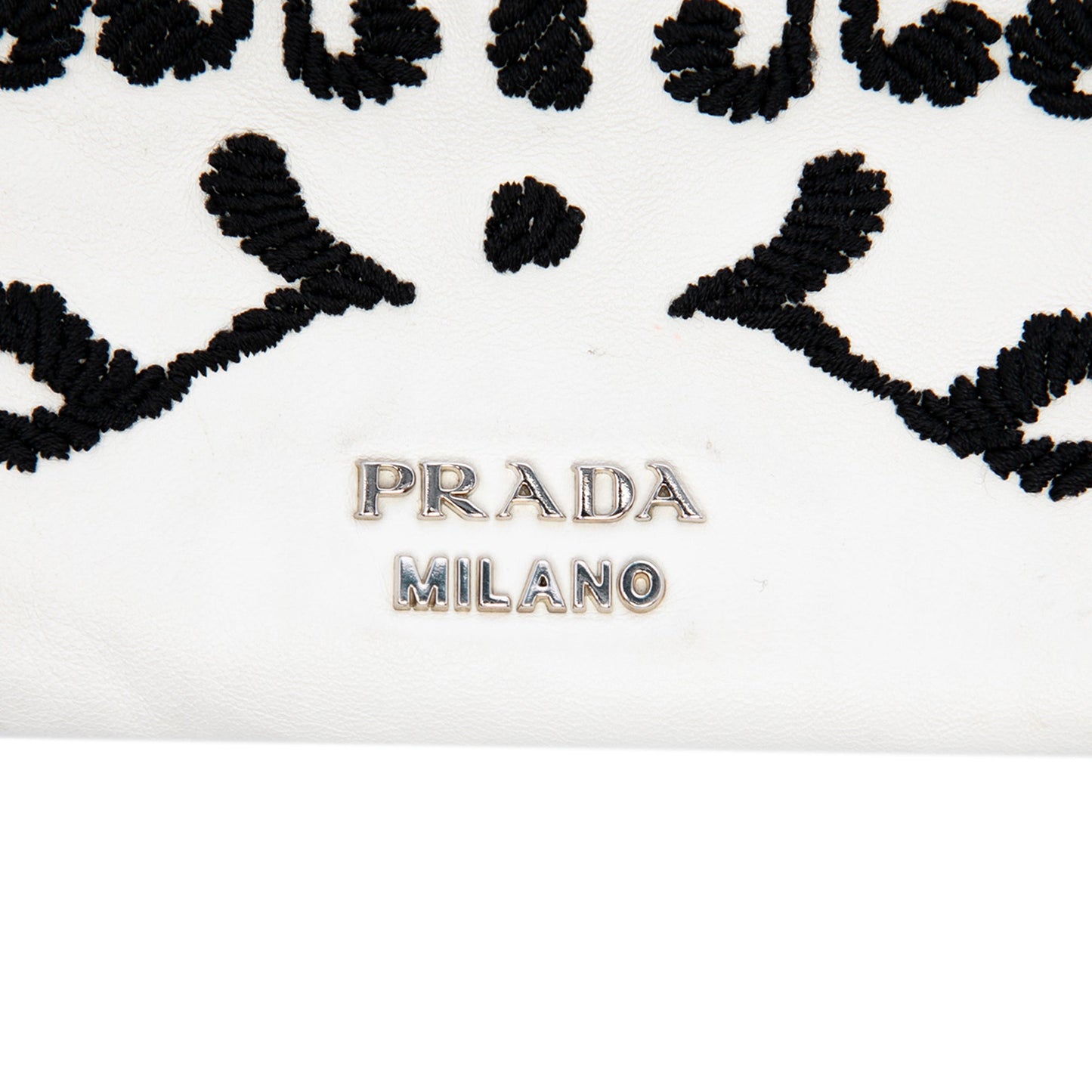 Prada Nappa Ricamo Tote