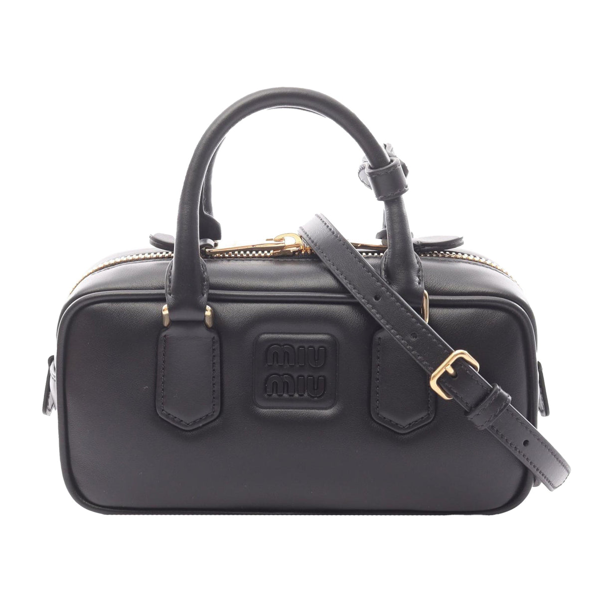 Miu Miu Leather Arcadie Satchel