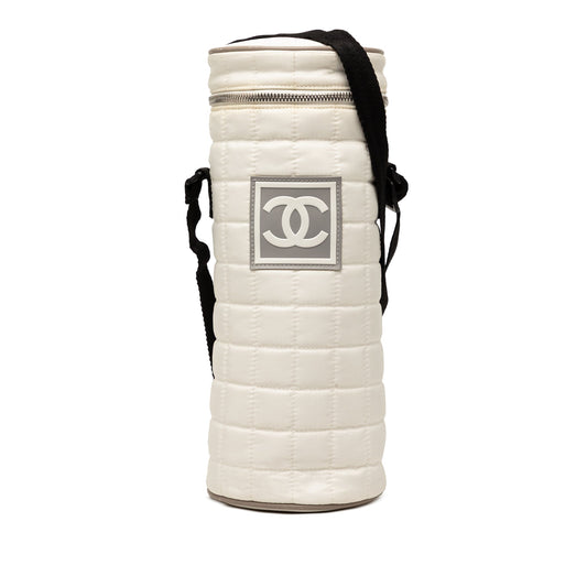 Chanel Quilted Sport Line Bottle Holder Crossbody