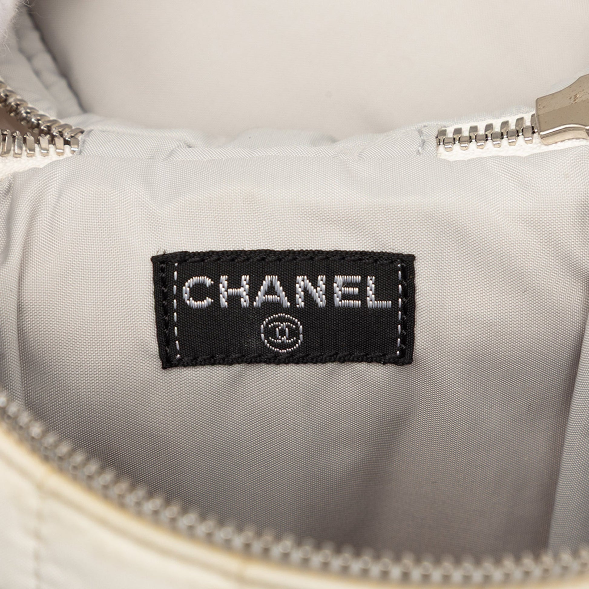 Chanel Quilted Sport Line Bottle Holder Crossbody