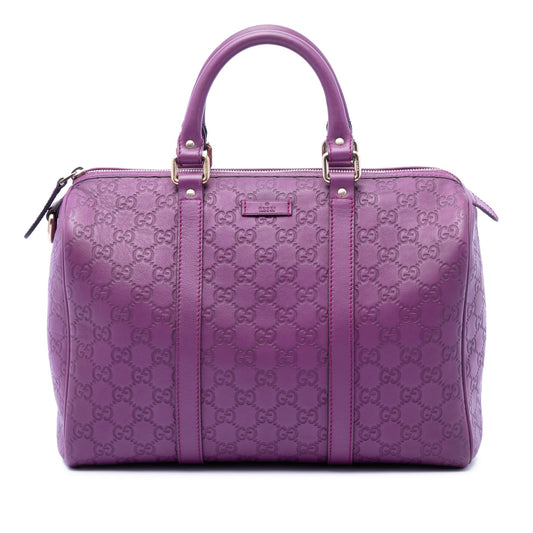 Gucci Medium Guccissima Joy Boston Bag
