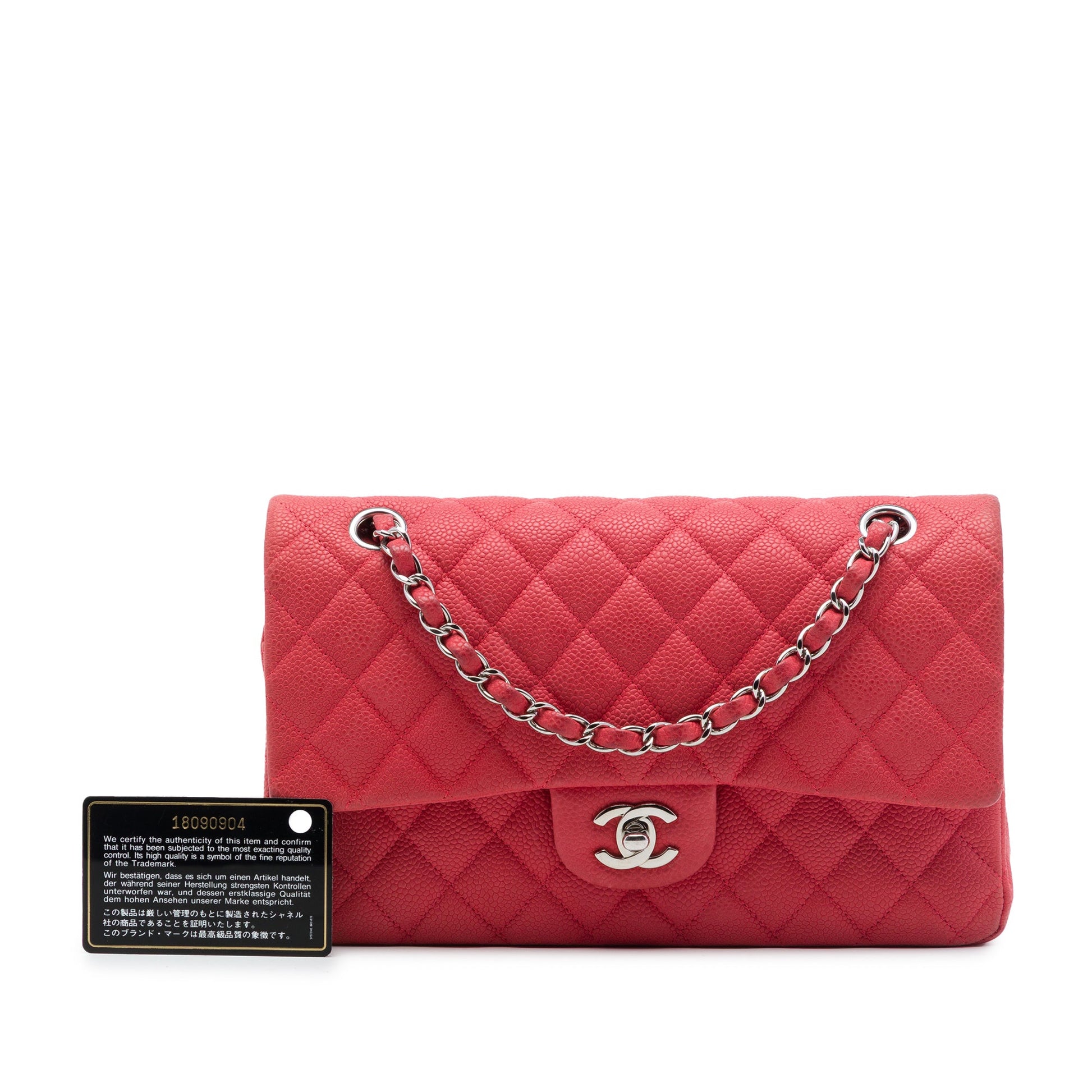 Chanel Medium Classic Caviar Double Flap