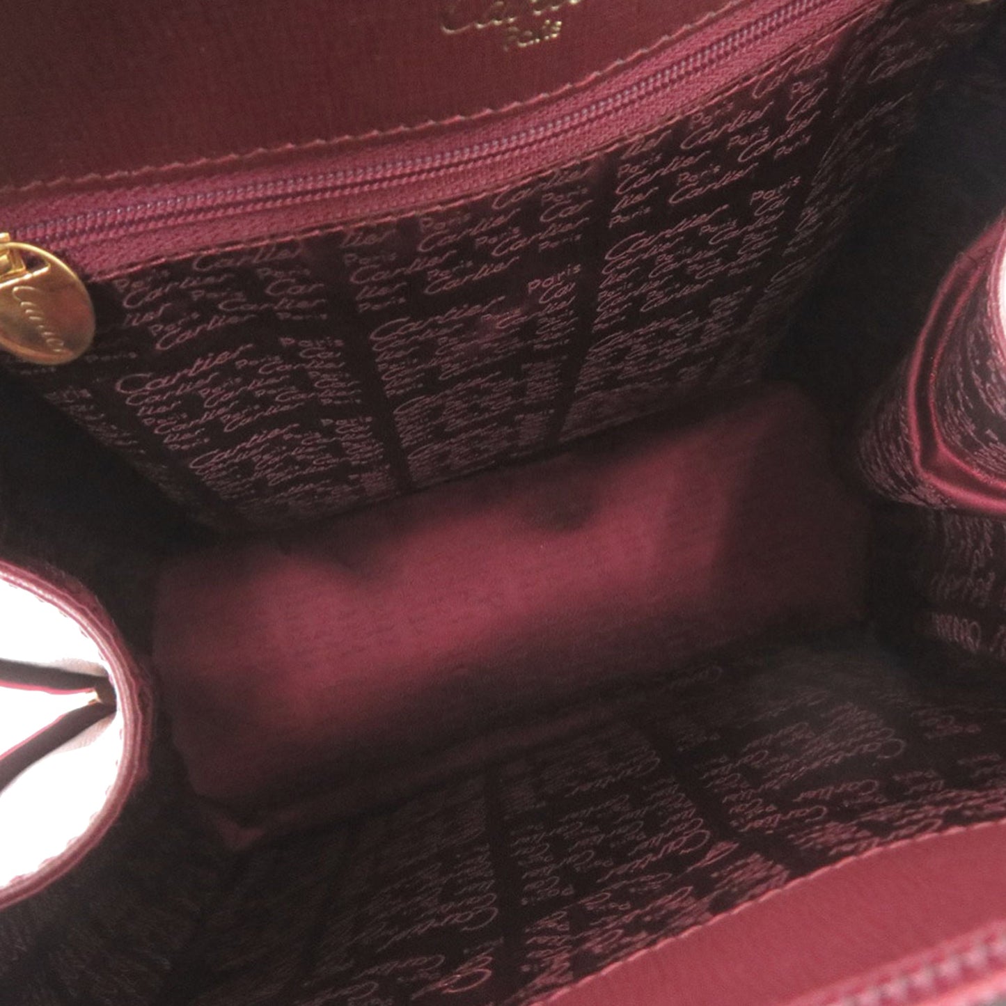 Cartier Leather Must De Cartier Backpack