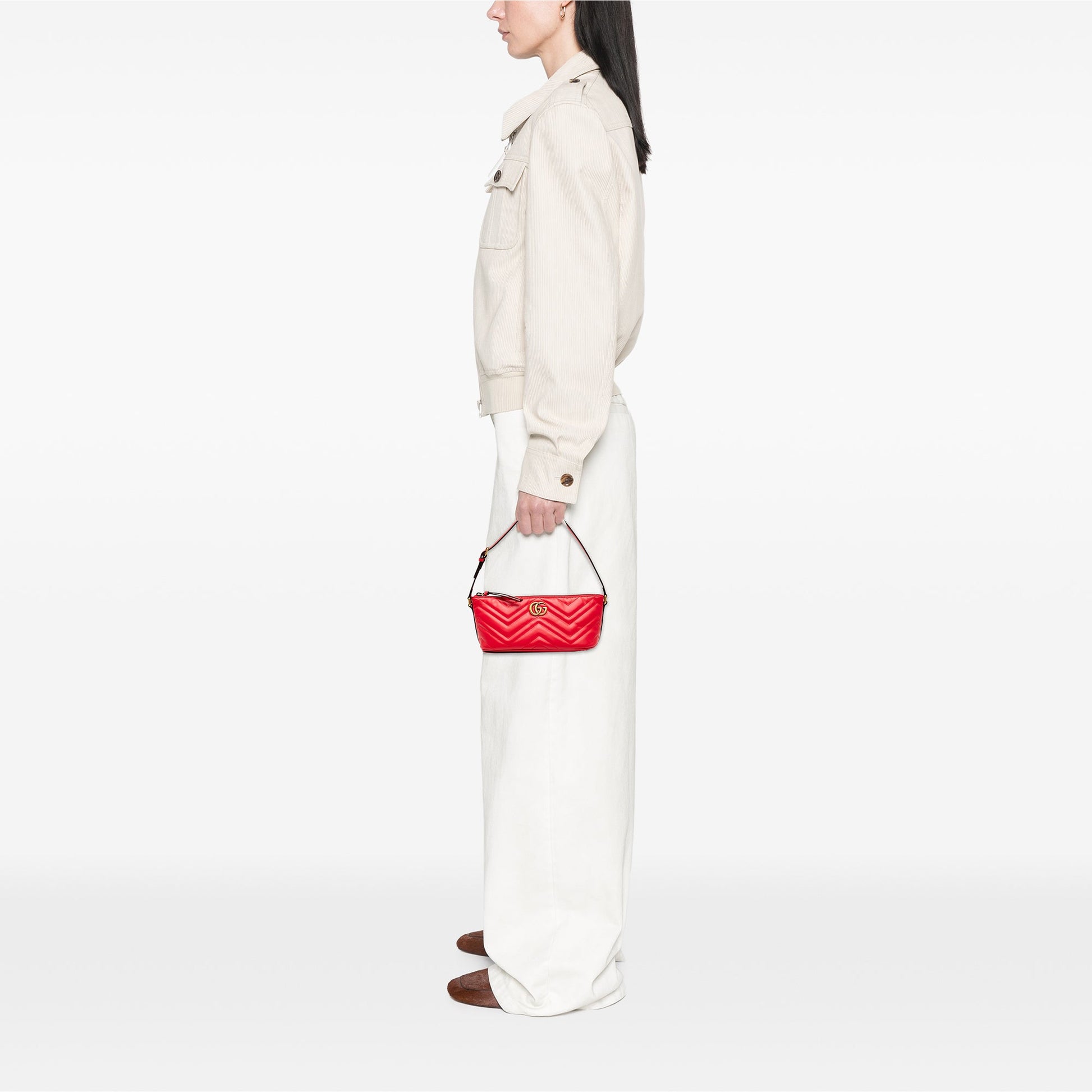 Gucci GG Marmont Matelasse Leather Shoulder Bag