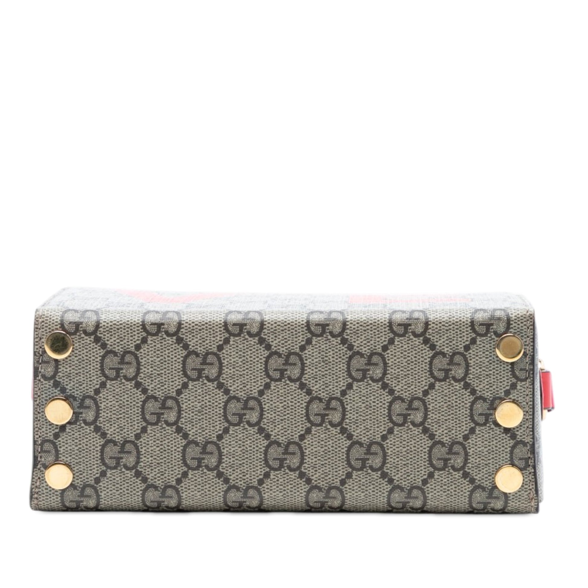 Gucci Mini GG Supreme Love Trunk Crossbody