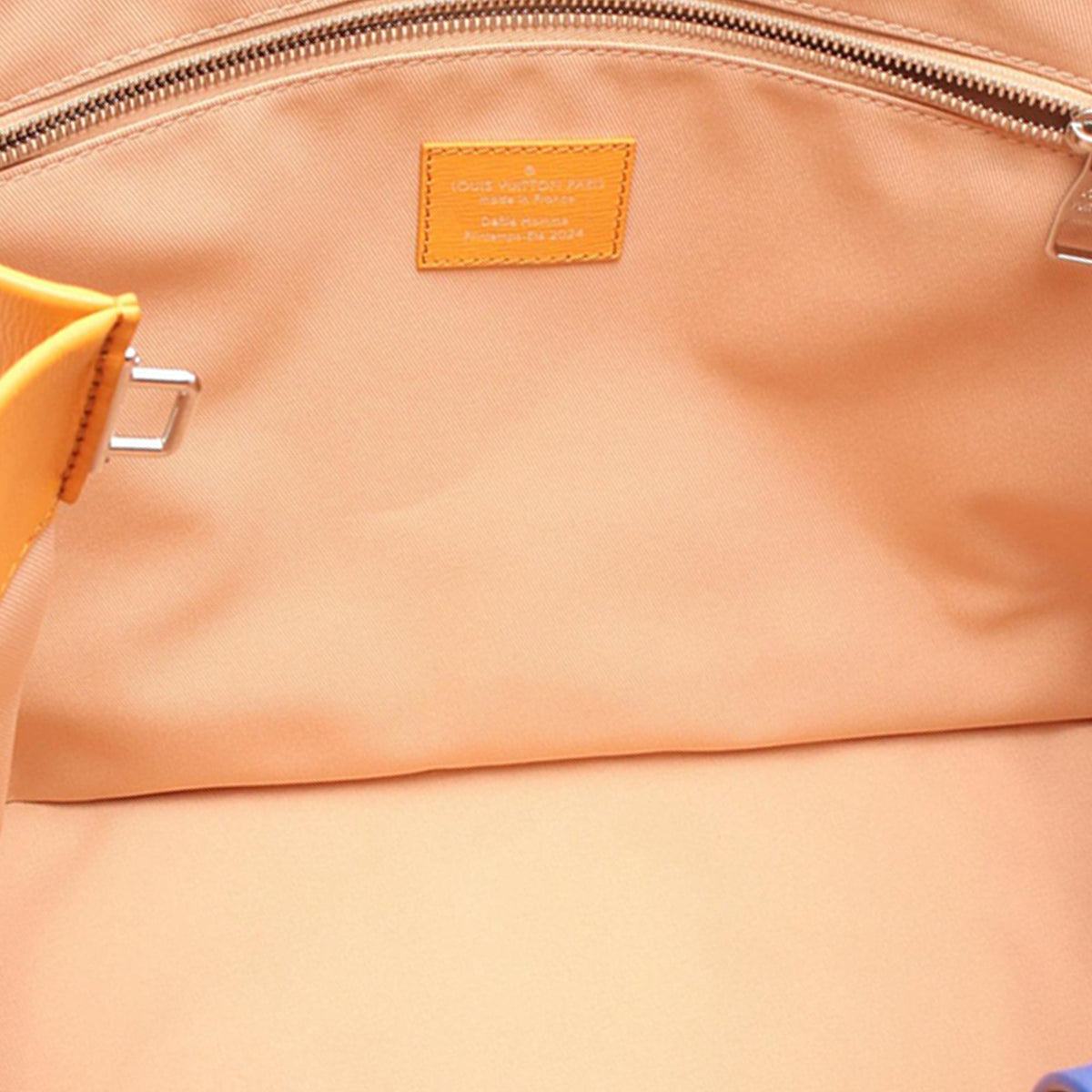 Louis Vuitton Calfskin Shopper Tote MM — Orange