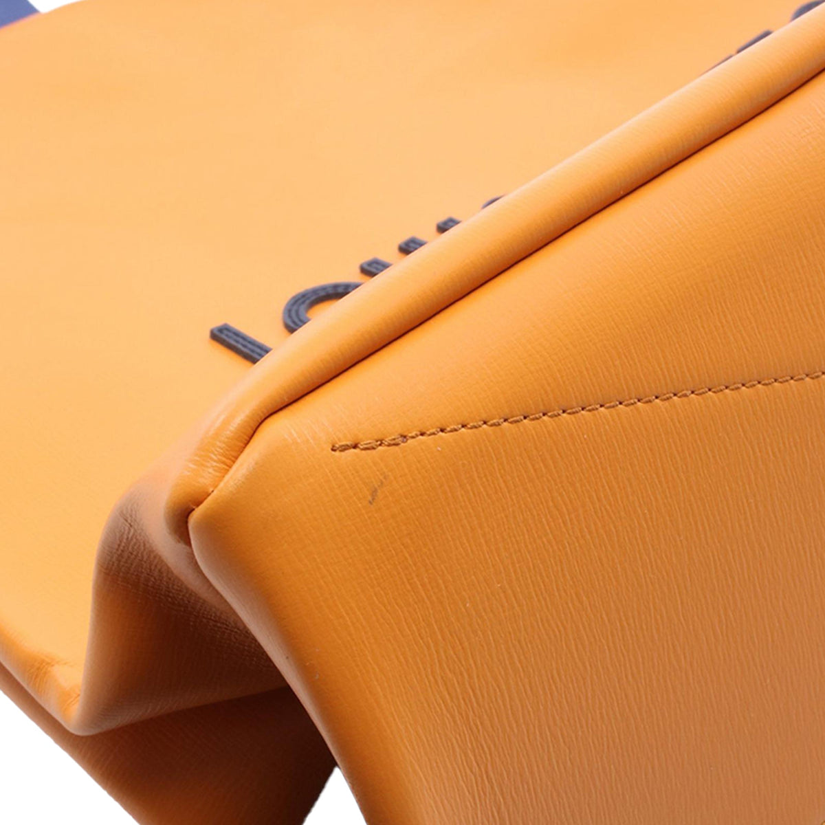Louis Vuitton Calfskin Shopper Tote MM — Orange