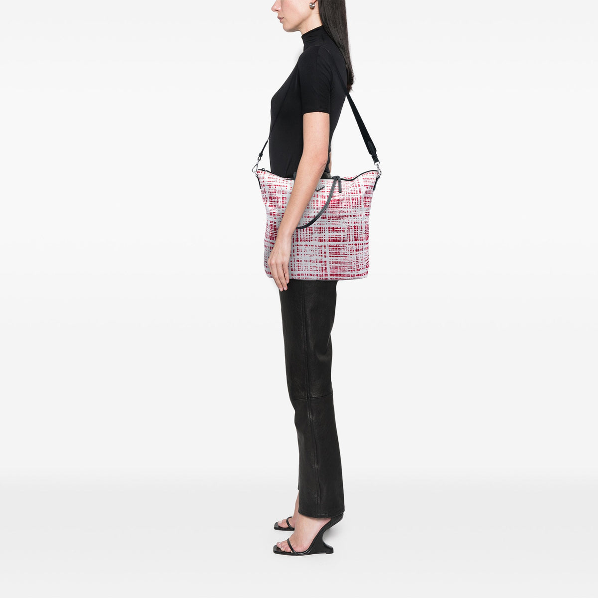 Prada Tessuto Stampato Satchel