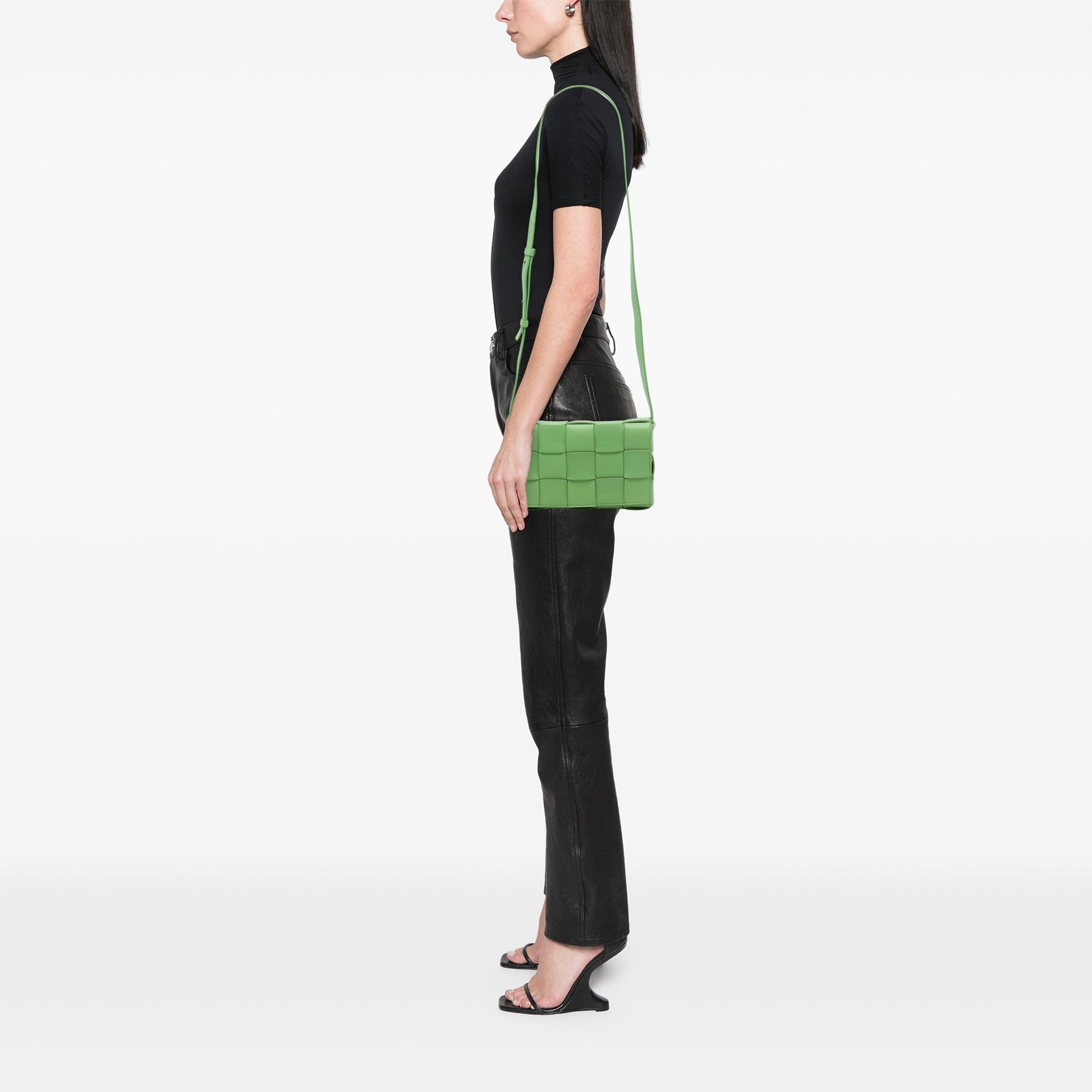Bottega Veneta Nappa Intrecciato Cassette Crossbody