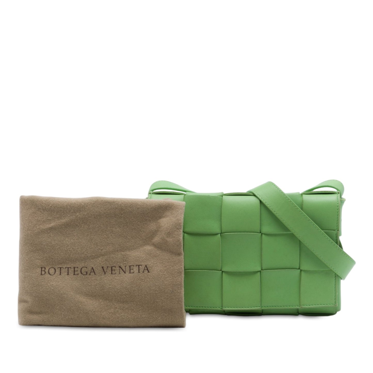 Bottega Veneta Nappa Intrecciato Cassette Crossbody