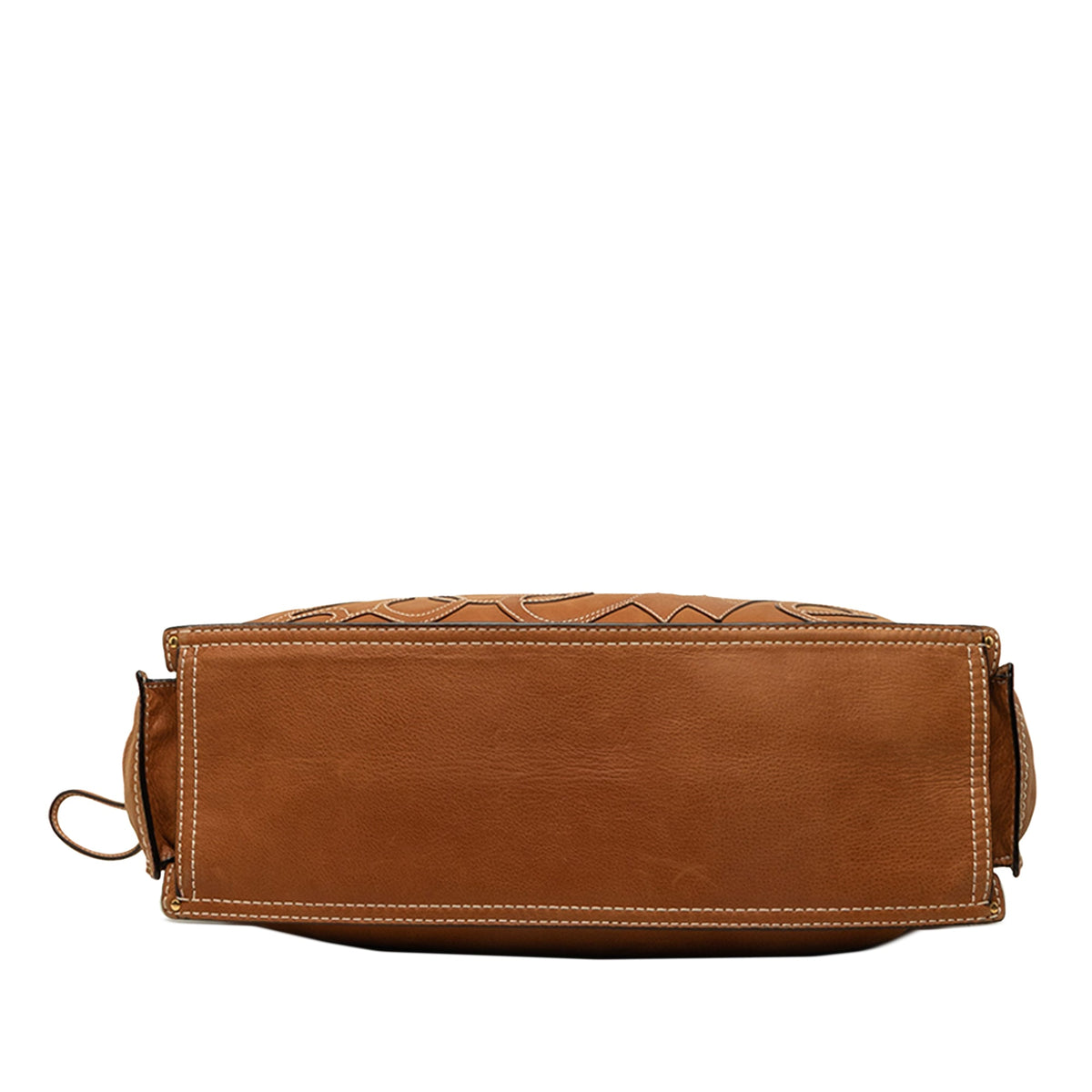 LOEWE Leather Crown Logo Shopper Tote