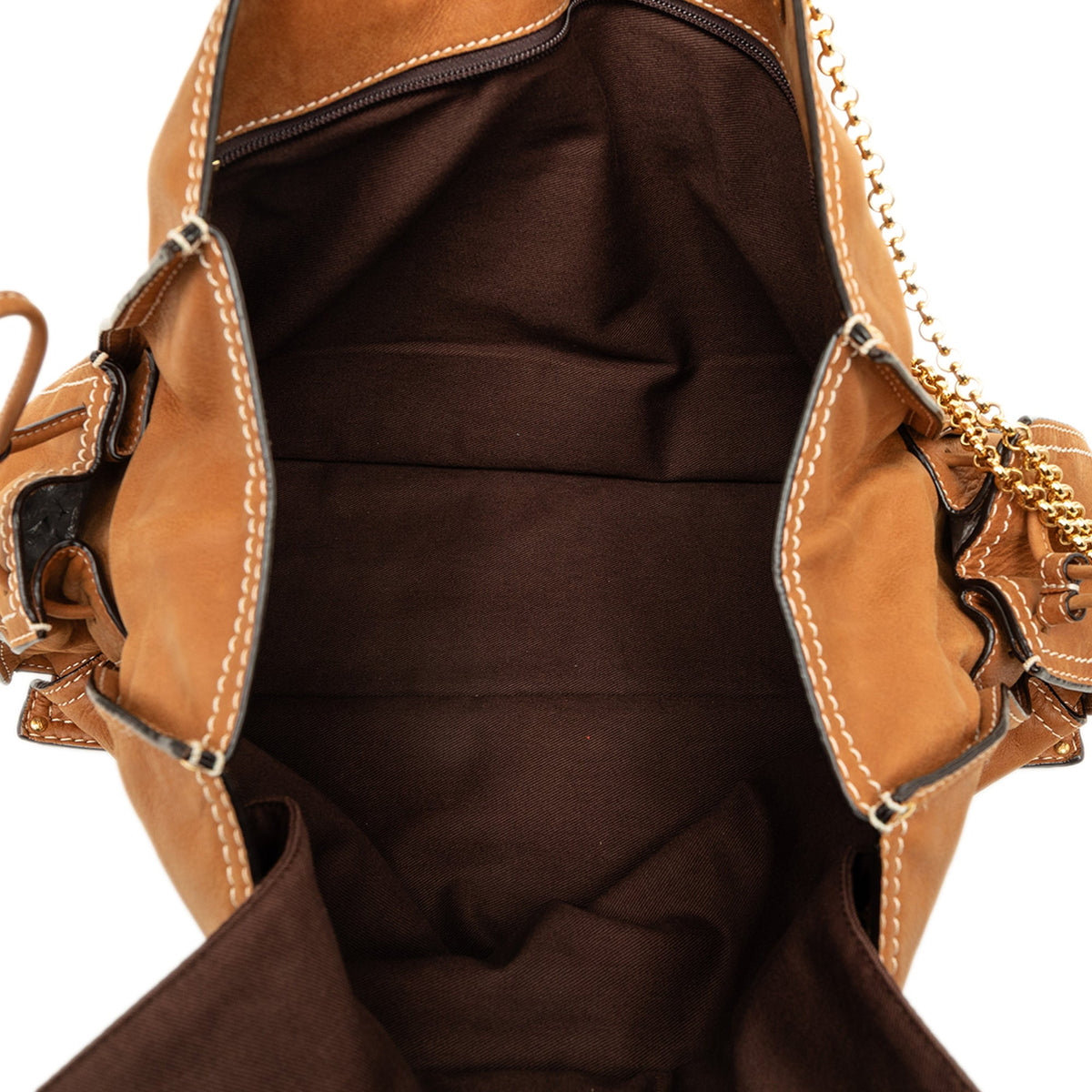 LOEWE Leather Crown Logo Shopper Tote