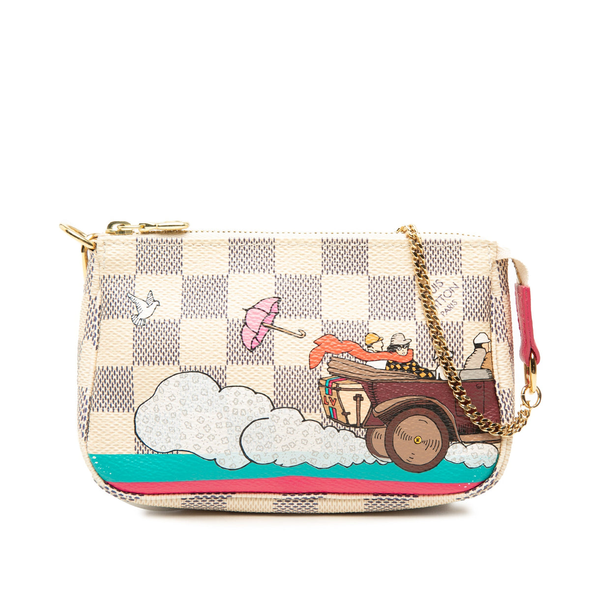 Louis Vuitton Damier Azur Evasion Mini Pochette Accessoires