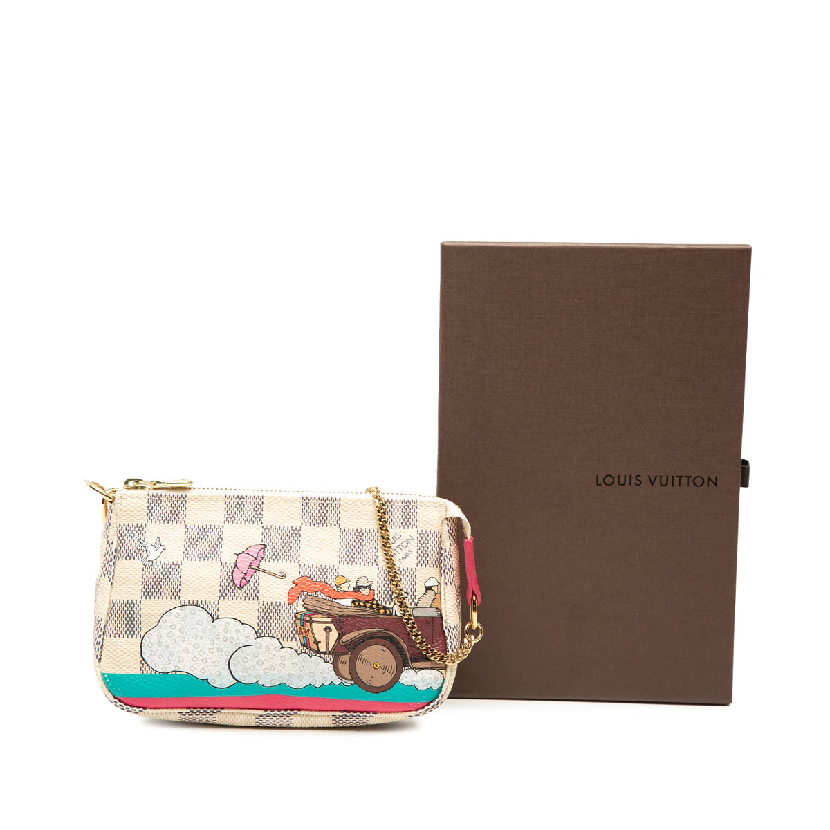 Louis Vuitton Damier Azur Evasion Mini Pochette Accessoires