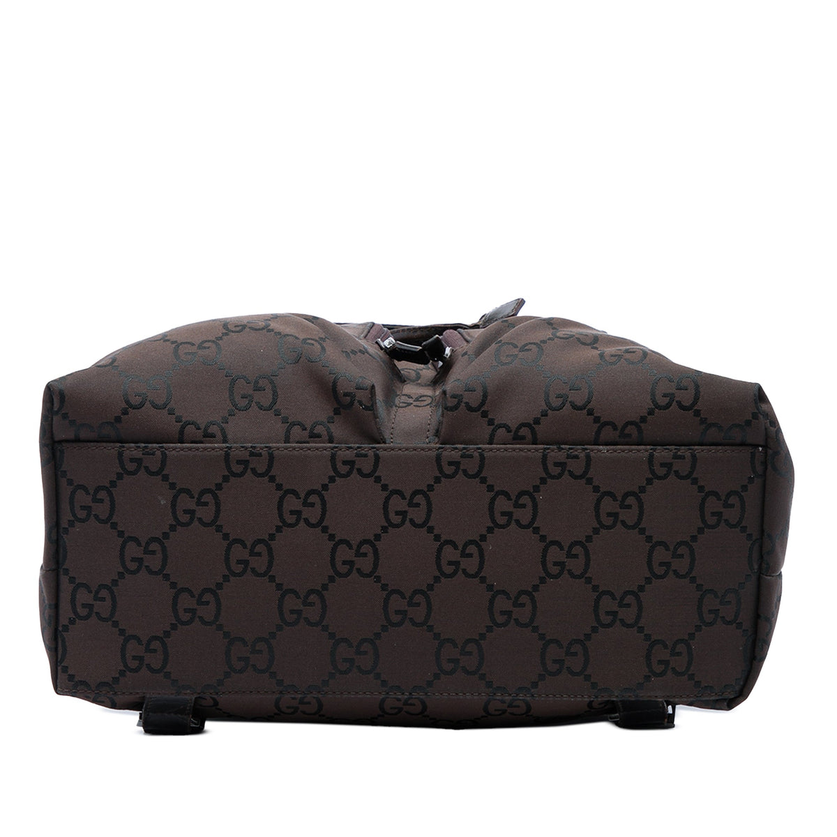 Gucci GG Nylon Backpack — Brown