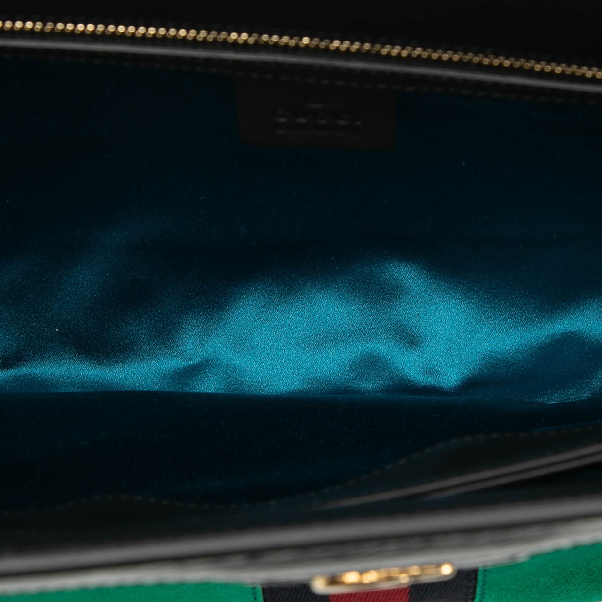 Gucci Medium Suede Web Ophidia Chain Shoulder Bag