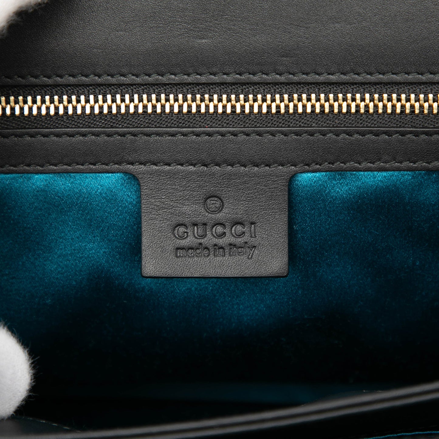 Gucci Medium Suede Web Ophidia Chain Shoulder Bag