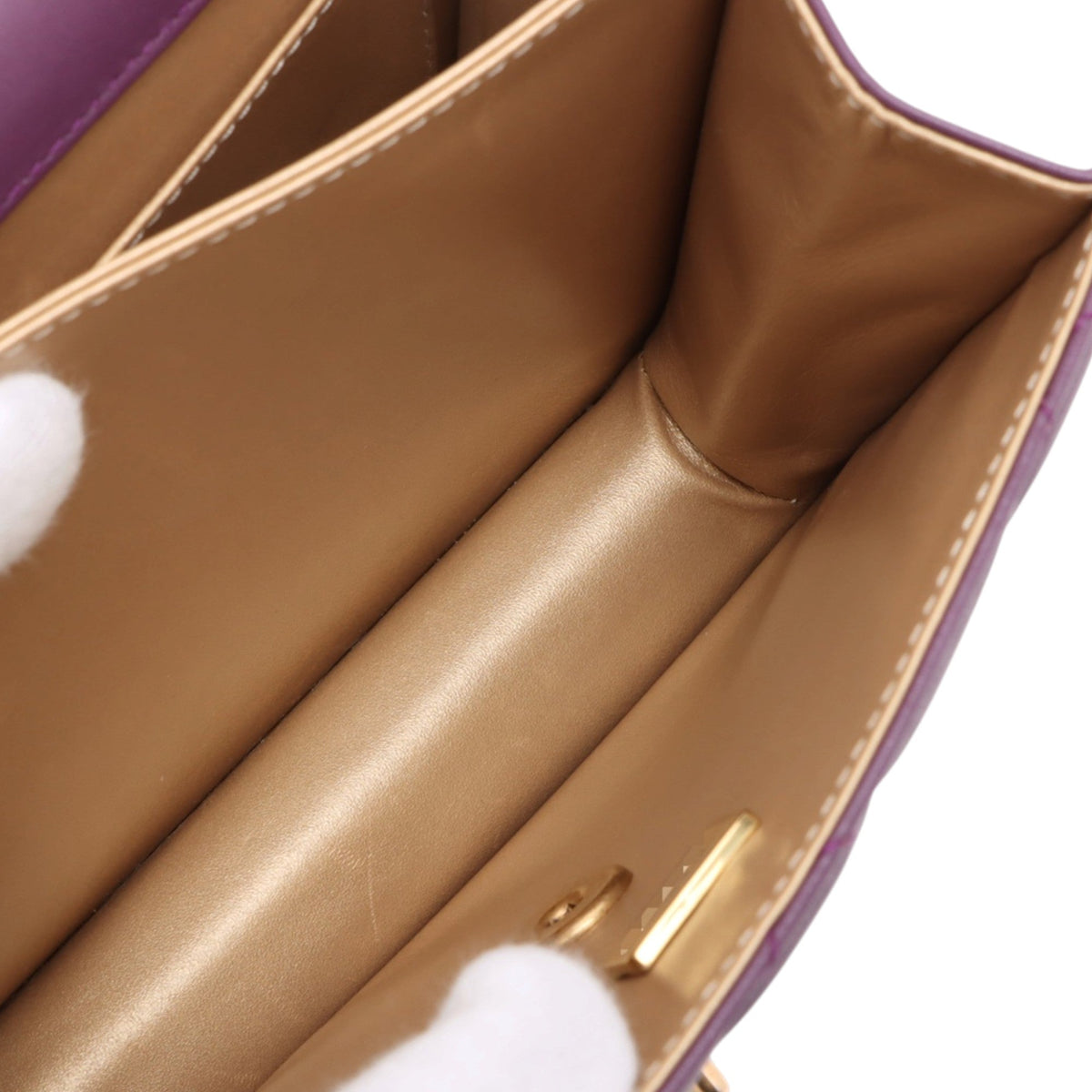 Chanel Mini Paris-Le19M Lock My Treasures Flap Bag — Purple