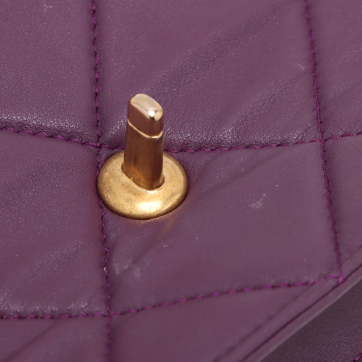 Chanel Mini Paris-Le19M Lock My Treasures Flap Bag — Purple