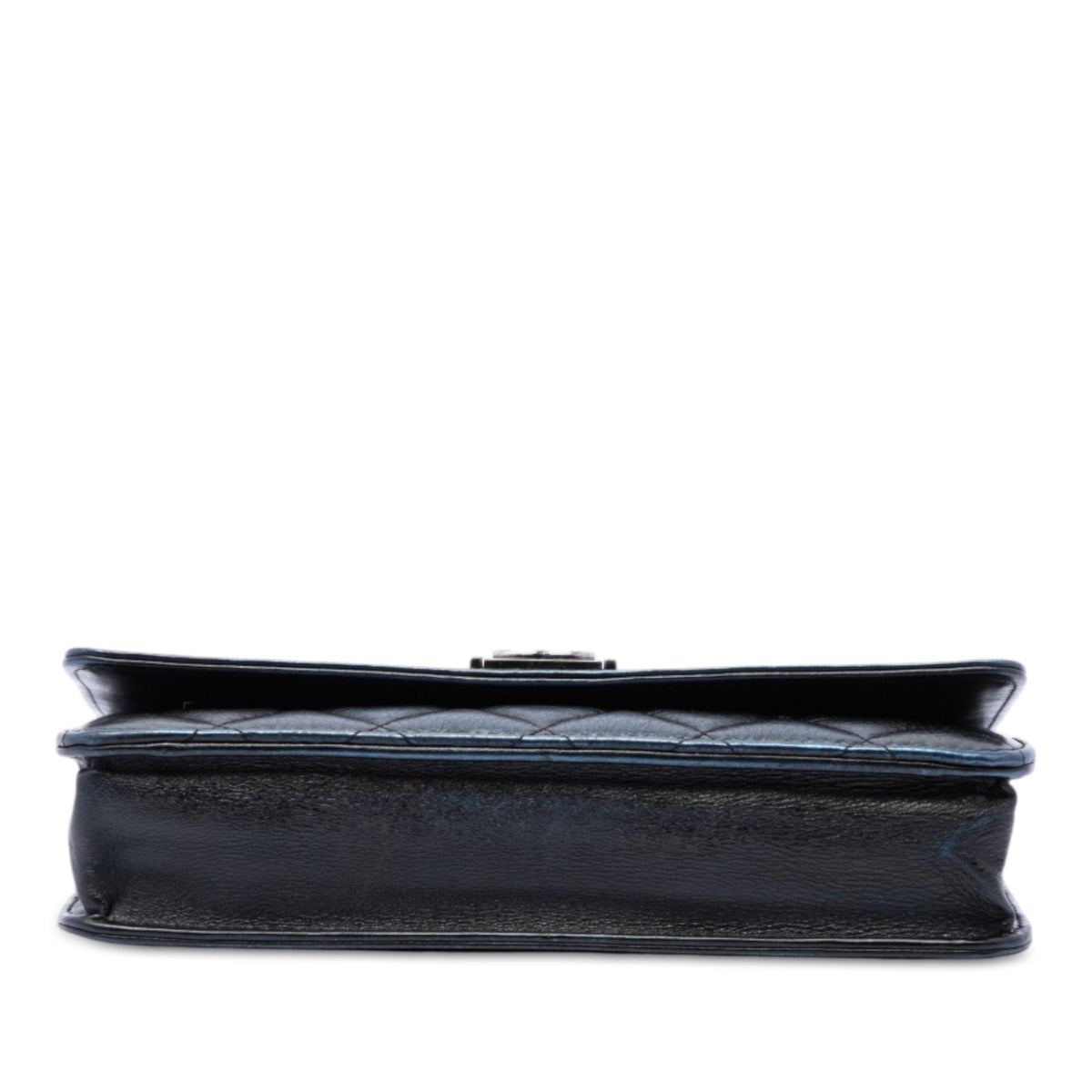 Chanel Quilted Aged Calfskin Boy Wallet on Chain