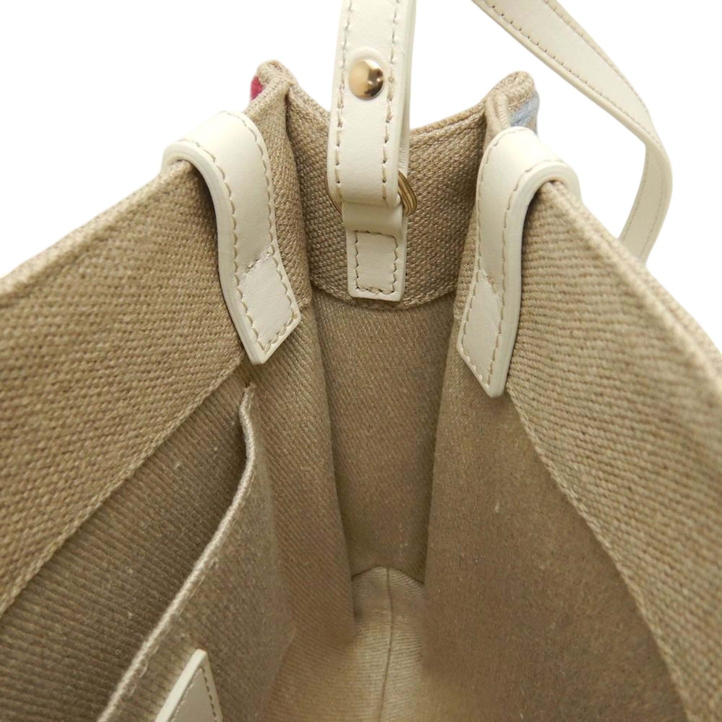 Chloé Small Canvas Stitch Woody Tote