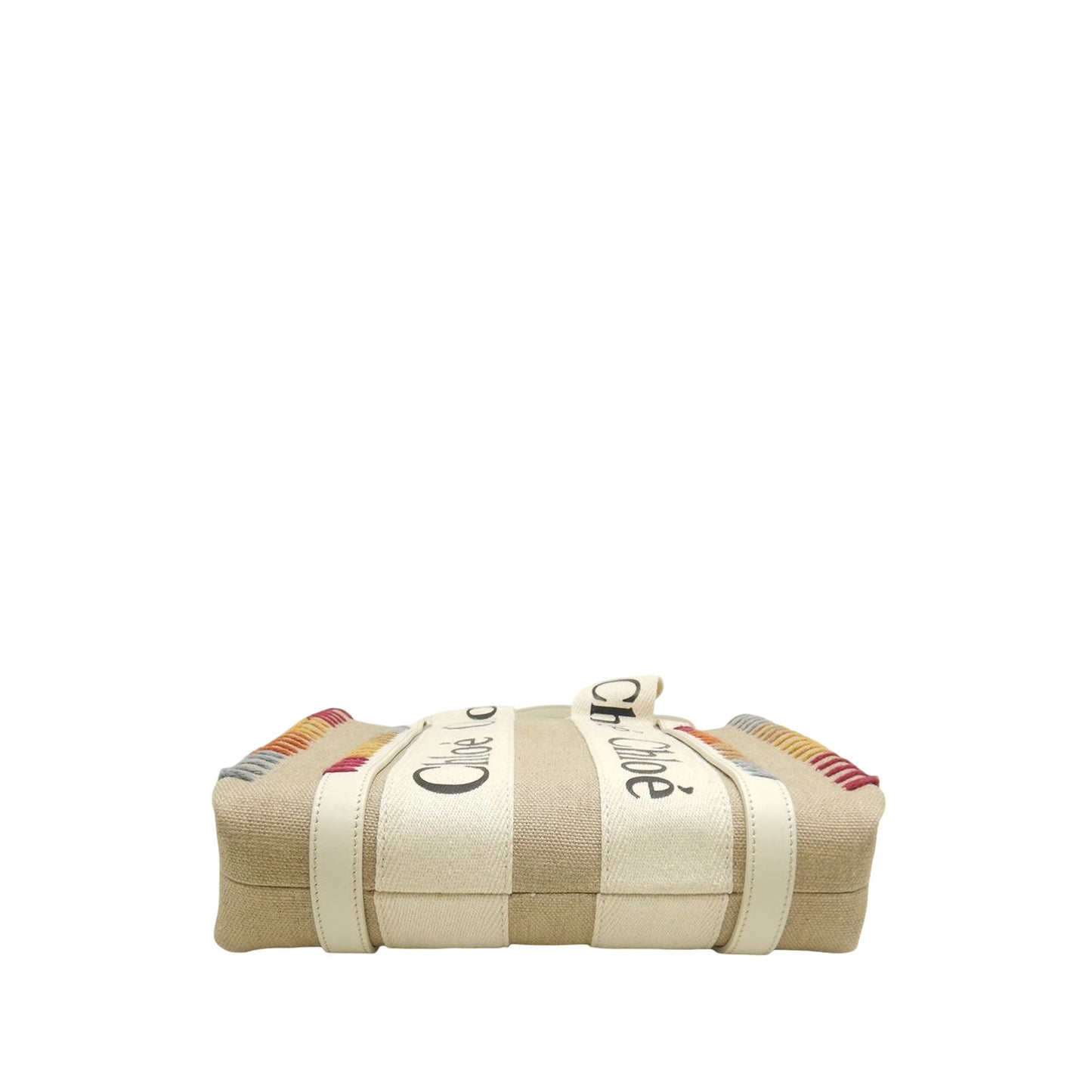 Chloé Small Canvas Stitch Woody Tote