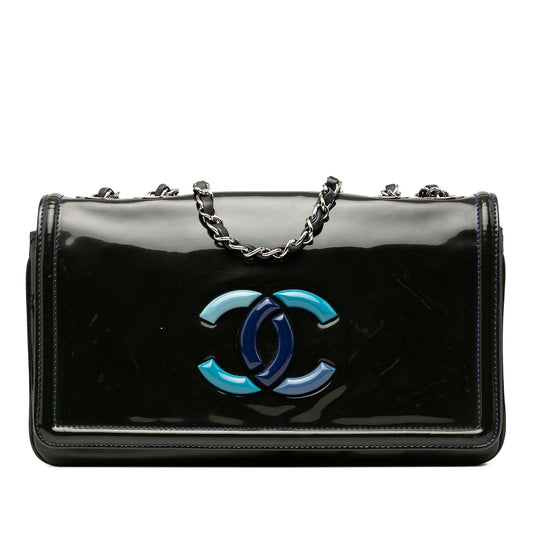Chanel CC Patent Lipstick Ligne Flap