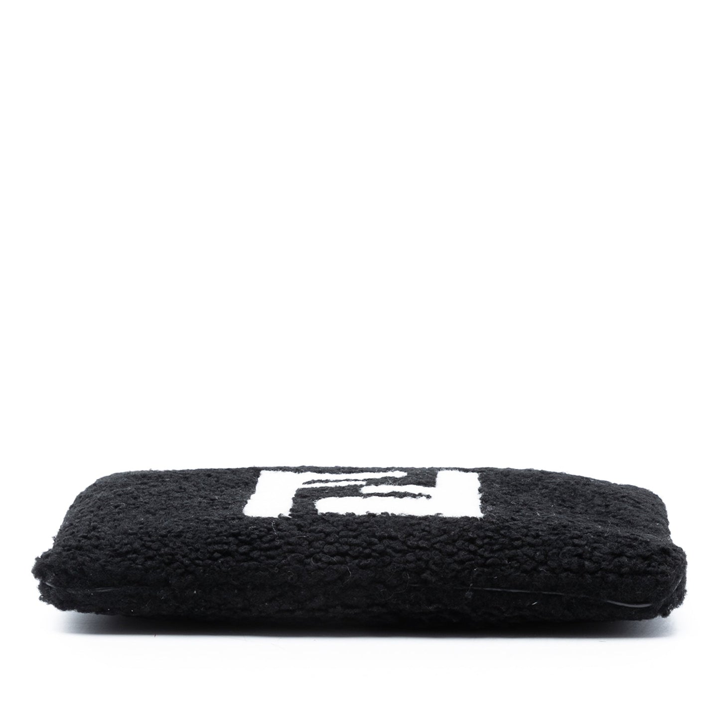 Fendi Shearling FF Flat Pouch