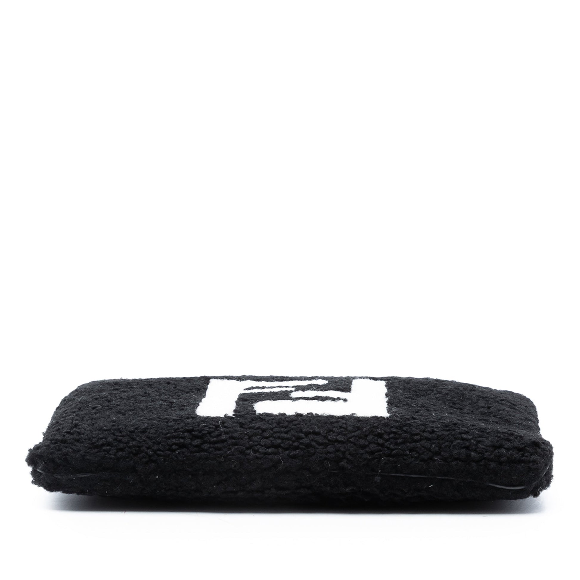 Fendi Shearling FF Flat Pouch