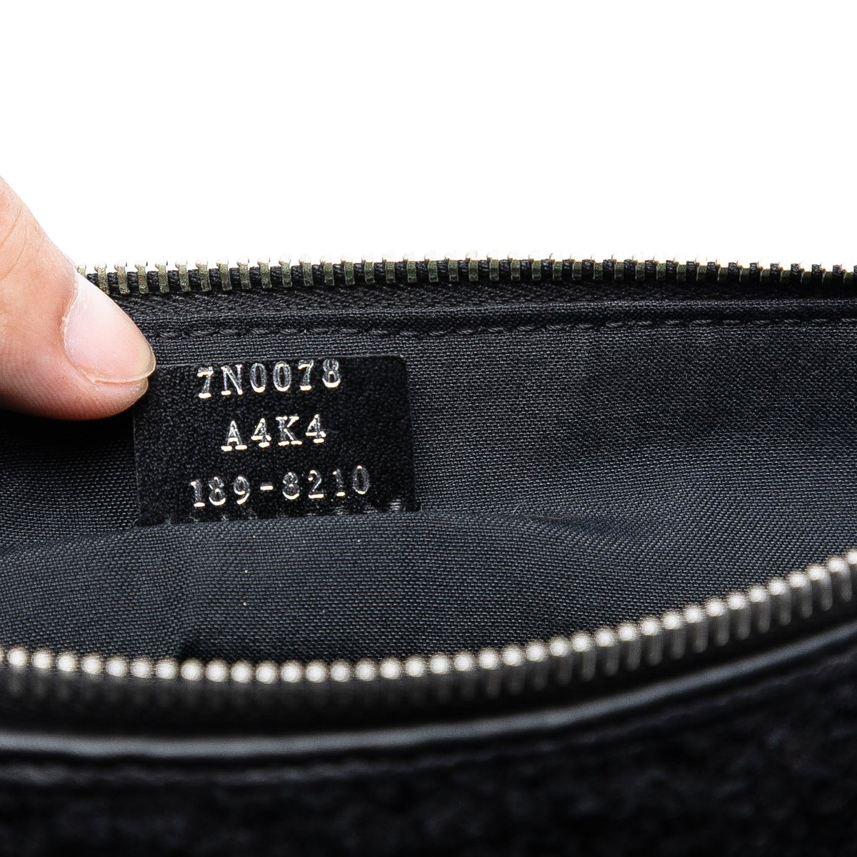 Fendi Shearling FF Flat Pouch