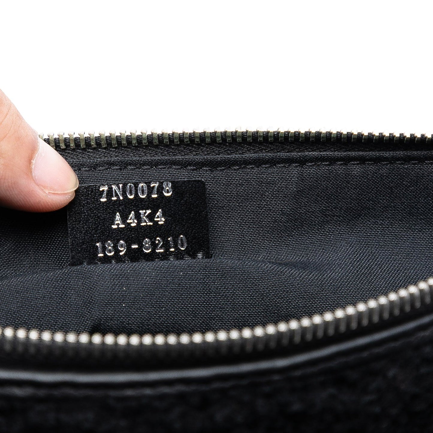 Fendi Shearling FF Flat Pouch