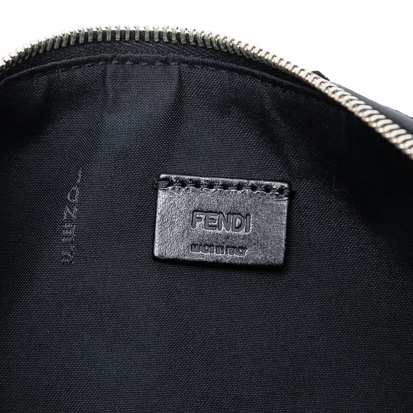 Fendi Shearling FF Flat Pouch