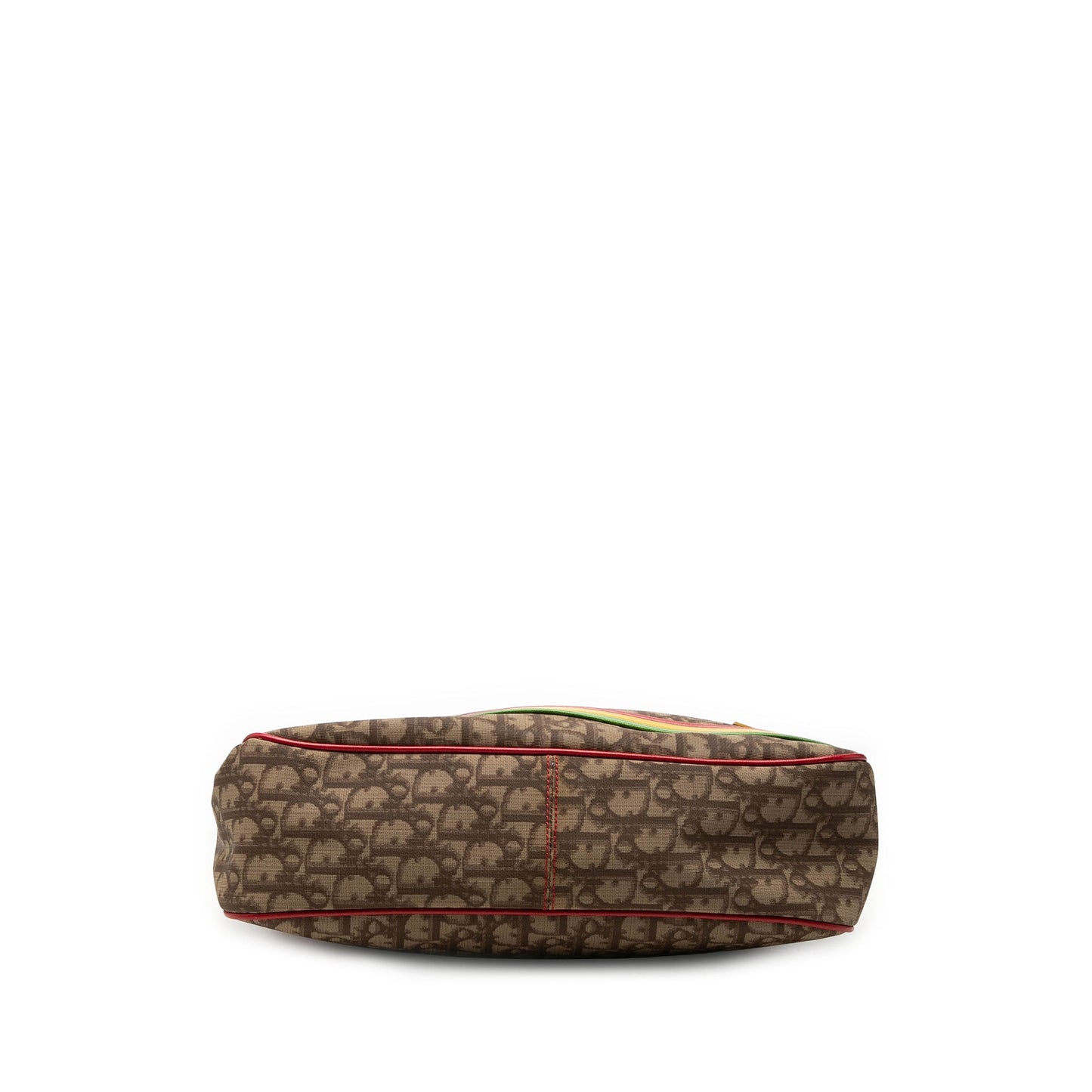 Dior Diorissimo Trotter Coated Canvas Rasta Crossbody
