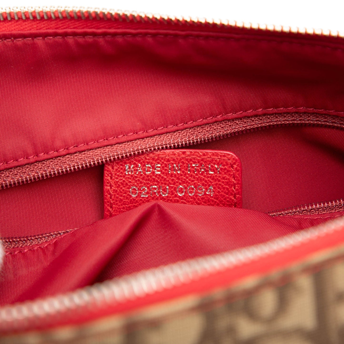 Dior Diorissimo Trotter Coated Canvas Rasta Crossbody