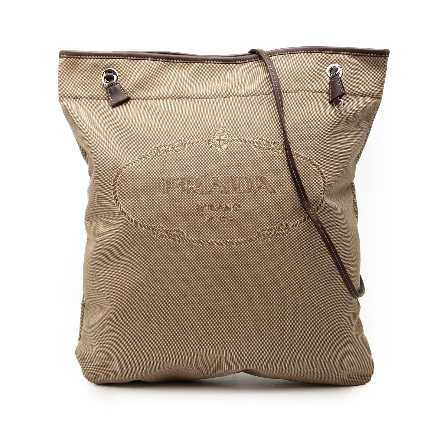 Prada Canvas Canapa Logo Crossbody