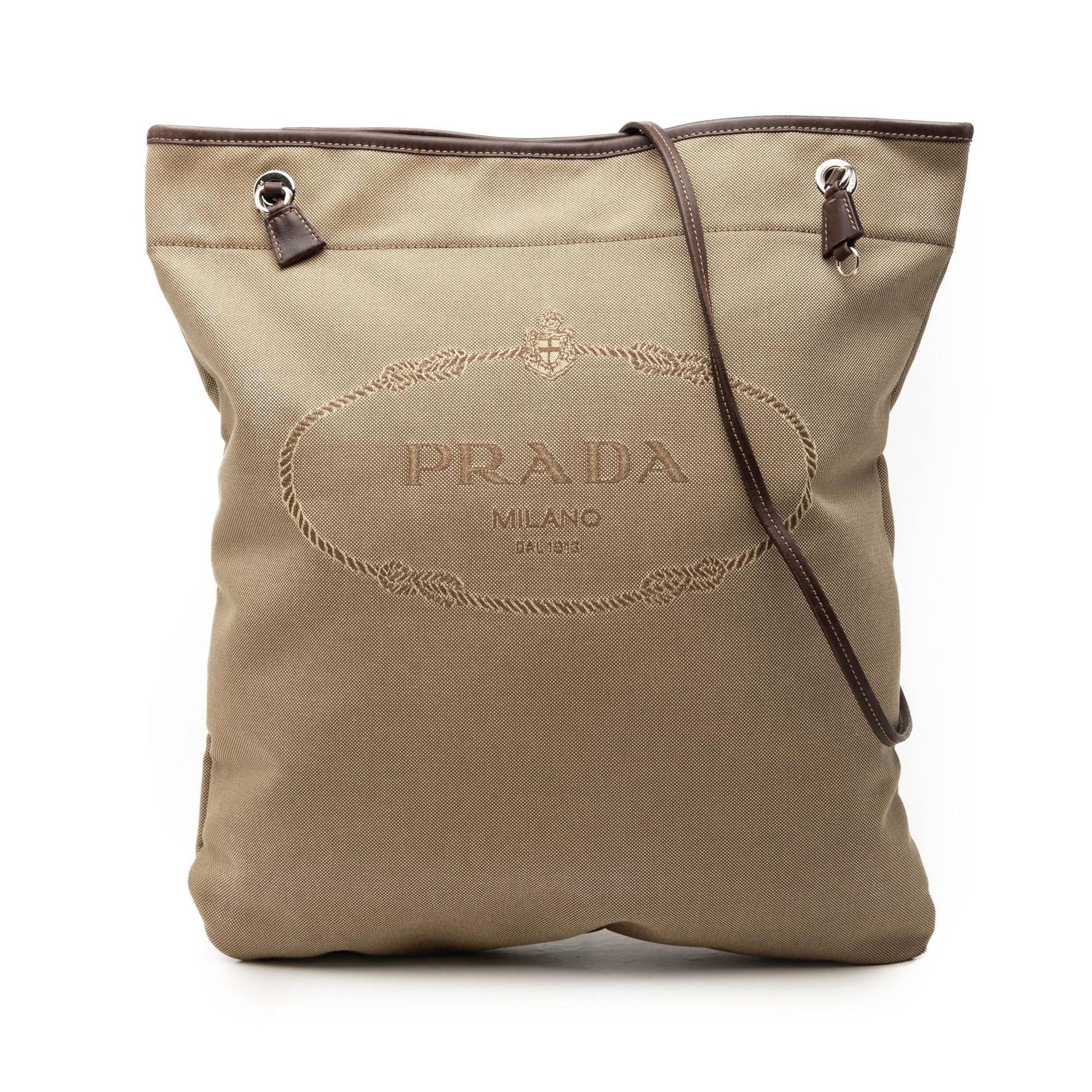 Prada Canvas Canapa Logo Crossbody